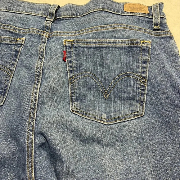 LEVIS Relaxed Boot Cut 550 Jeans Womens 16 Short - Picture 5 of 16